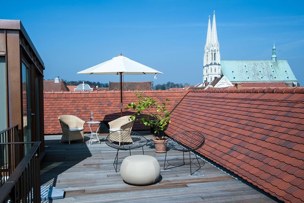 Emmerich Hotel Goerlitz Eksteriør billede Roof terrace